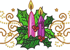 xmas candle 003lge